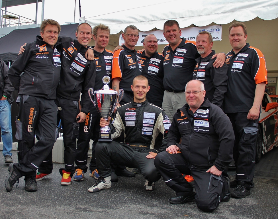 Holdet der kæmpede længe inden weekenden startede.
(Foto: FP Racing)
